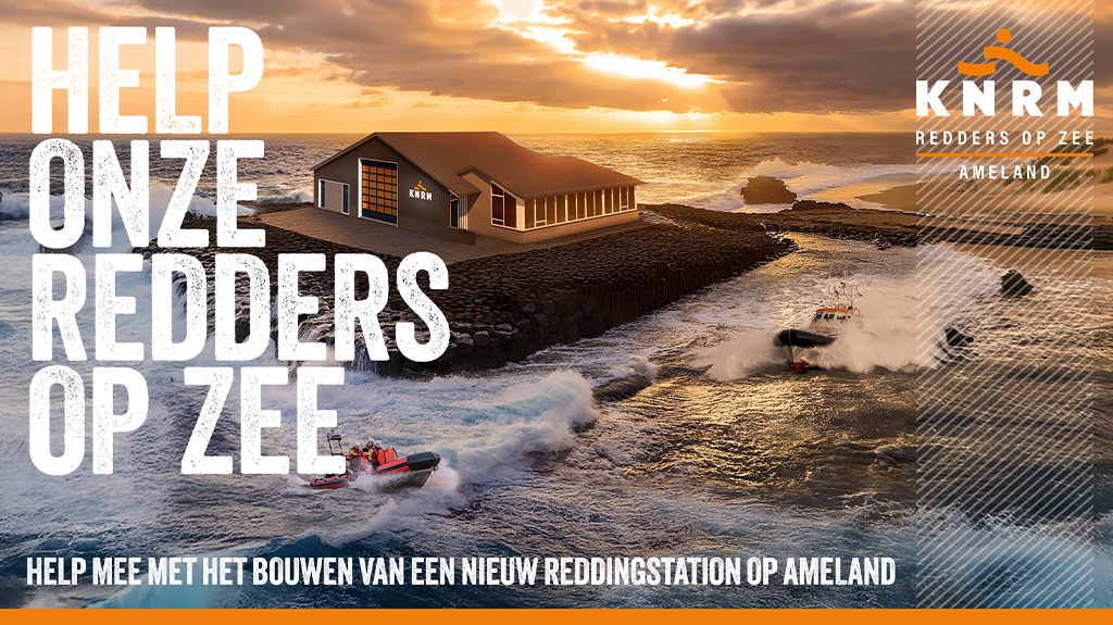 Help onze redders op zee