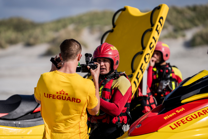 Govert een week als KNRM-Lifeguard op Ameland