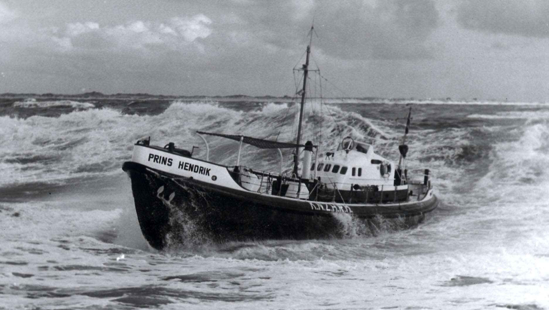 reddingboot prins hendrik in de eierlandse gronden