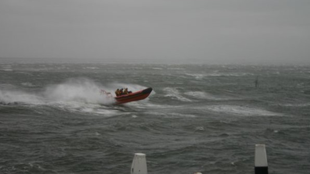 reddingboot griend van ouddorp bij de brouwersdam