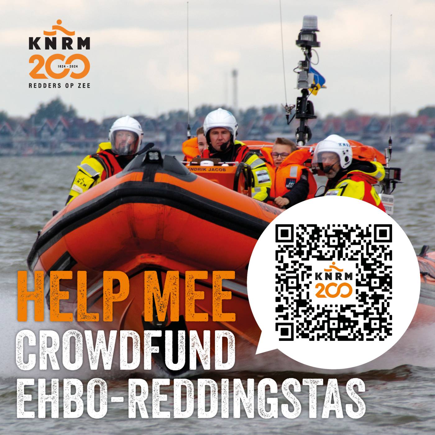 NODIG: EHBO- REDDINGSTAS VOOR OP DE HENDRIK JACOB, HELP JIJ ONS?