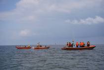 Volop actie op het Markermeer