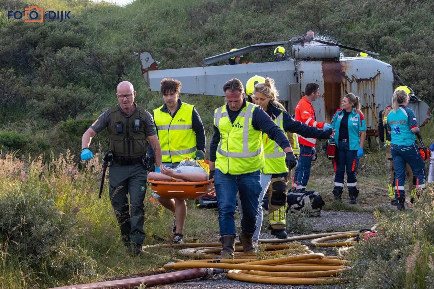 Grote multidisciplinaire oefening duingebied Noordwijk