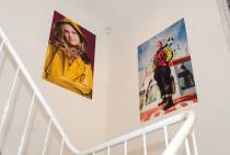 Op weg naar de bovenetage, foto's uit de portretserie “Zandvoortse Helden”