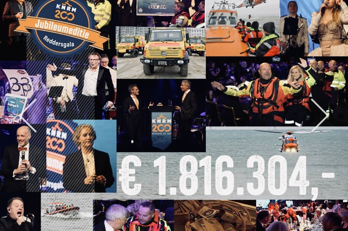 KNRM Reddersgala breekt record