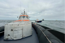 Reddingboot Jeanine Parqui, Reddingboot Dorus Rijkers en noodhulpsleper Multraship Protector