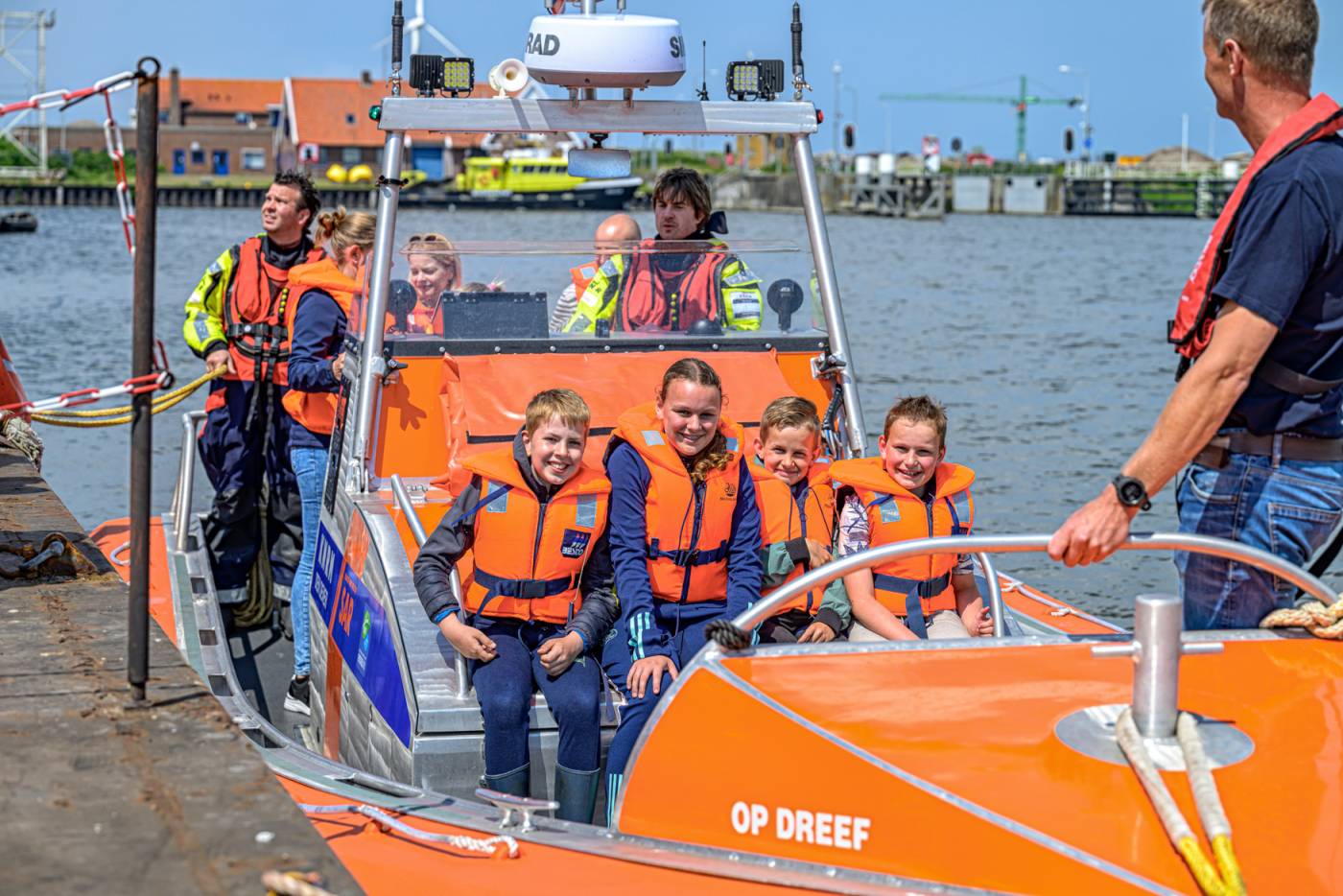 Reddingsbootdag bij KNRM Den Oever