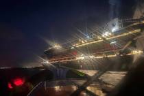 Cruiseschip Nieuw Statendam vanuit binnen 