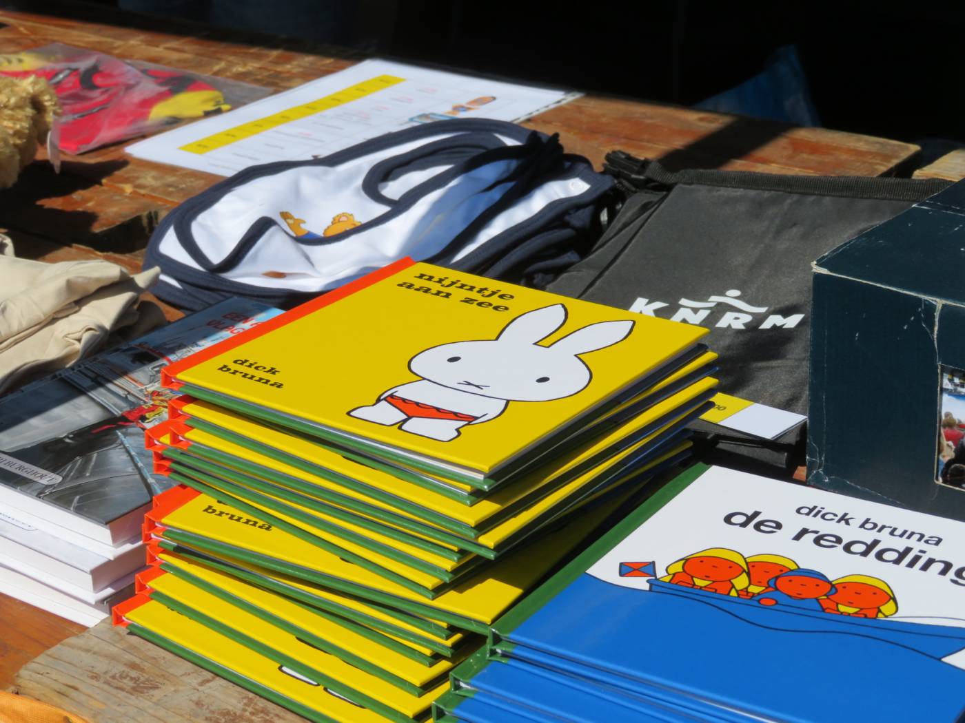 20 augustus KNRM op braderie Vlieland