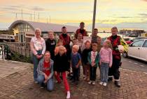 Overhandiging van de cheque