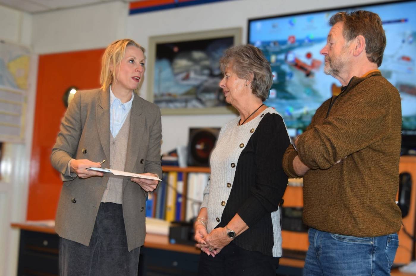 Trouwe donateurs dag op station Westkapelle