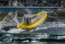 Het model van de Nh1816-2 is met de wensen van de KNRM-schippers ontworpen door Gaastmeer Design BV en uitvoerig getest bij onderzoeksinstituut MARIN. Foto Roel Ovinge.