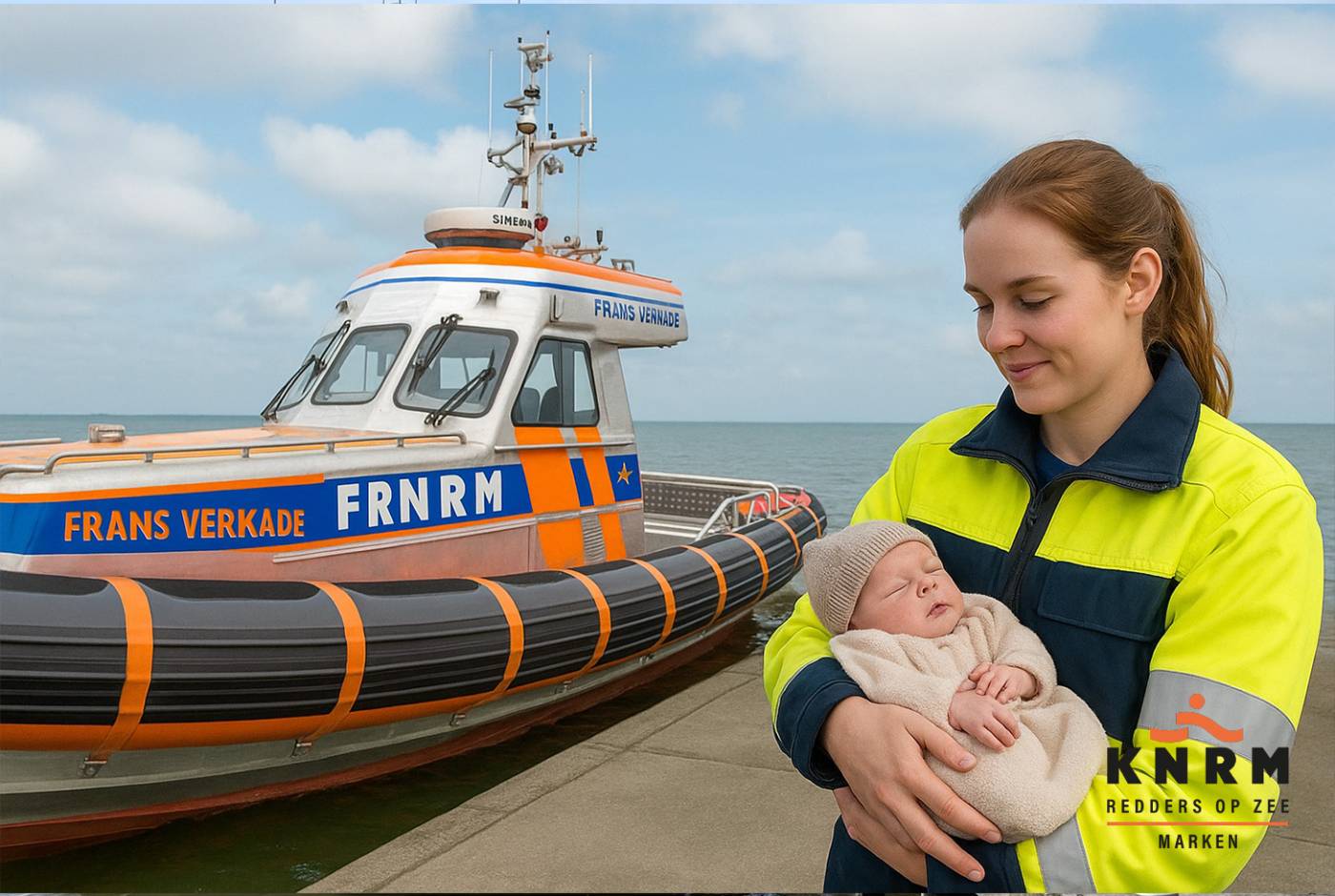 KNRM MARKEN SCHIET VERLOSKUNDIGE PRAKTIJK WATERLAND OOST TE HULP