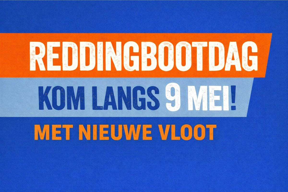 Reddingbootdag KNRM Marken, voor het eerst met de nieuwe vloot!