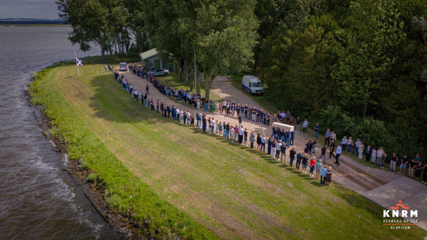 Eerbetoon aan Michael Pikker - KNRM Blaricum