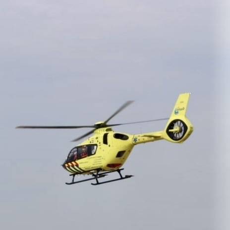 KNRM Noordwijk rukt uit naar Katwijk voor medisch noodgeval op het strand