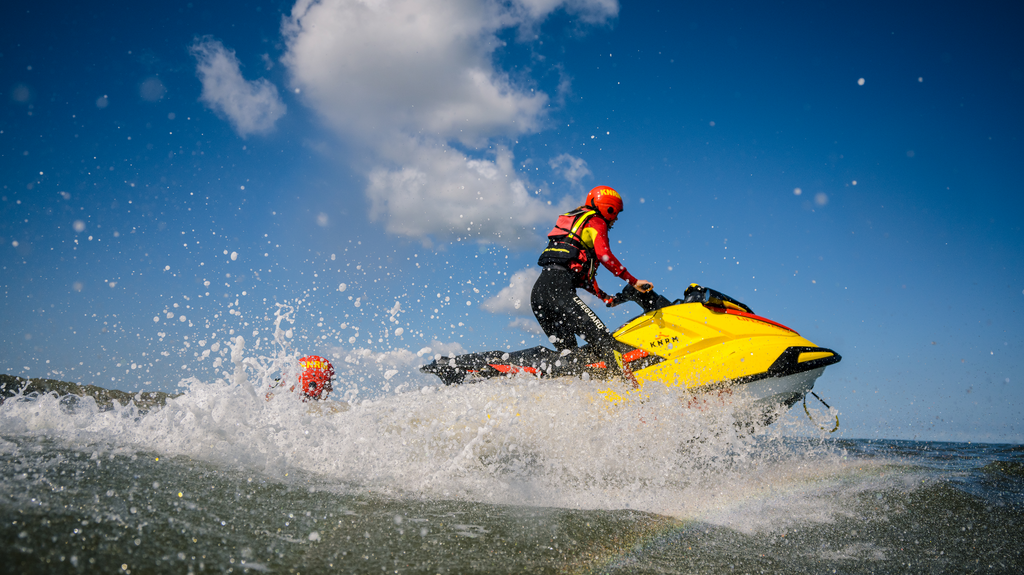 Grote reddingsactie voor onze KNRM-lifeguards op Ameland