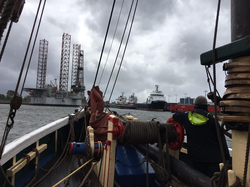 Stormachtige actie voor reddingboot Oudeschild-Texel