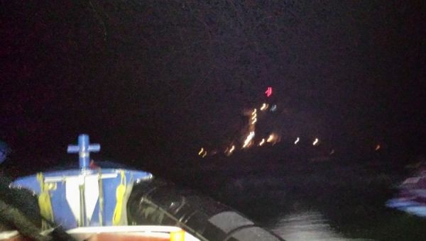 Zeeman overboord tijdens storm Noordzee