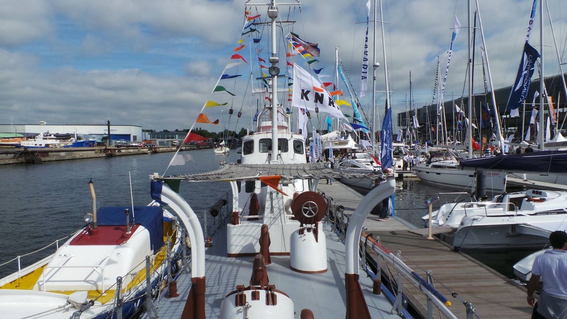 KNRM op de Hiswa te Water