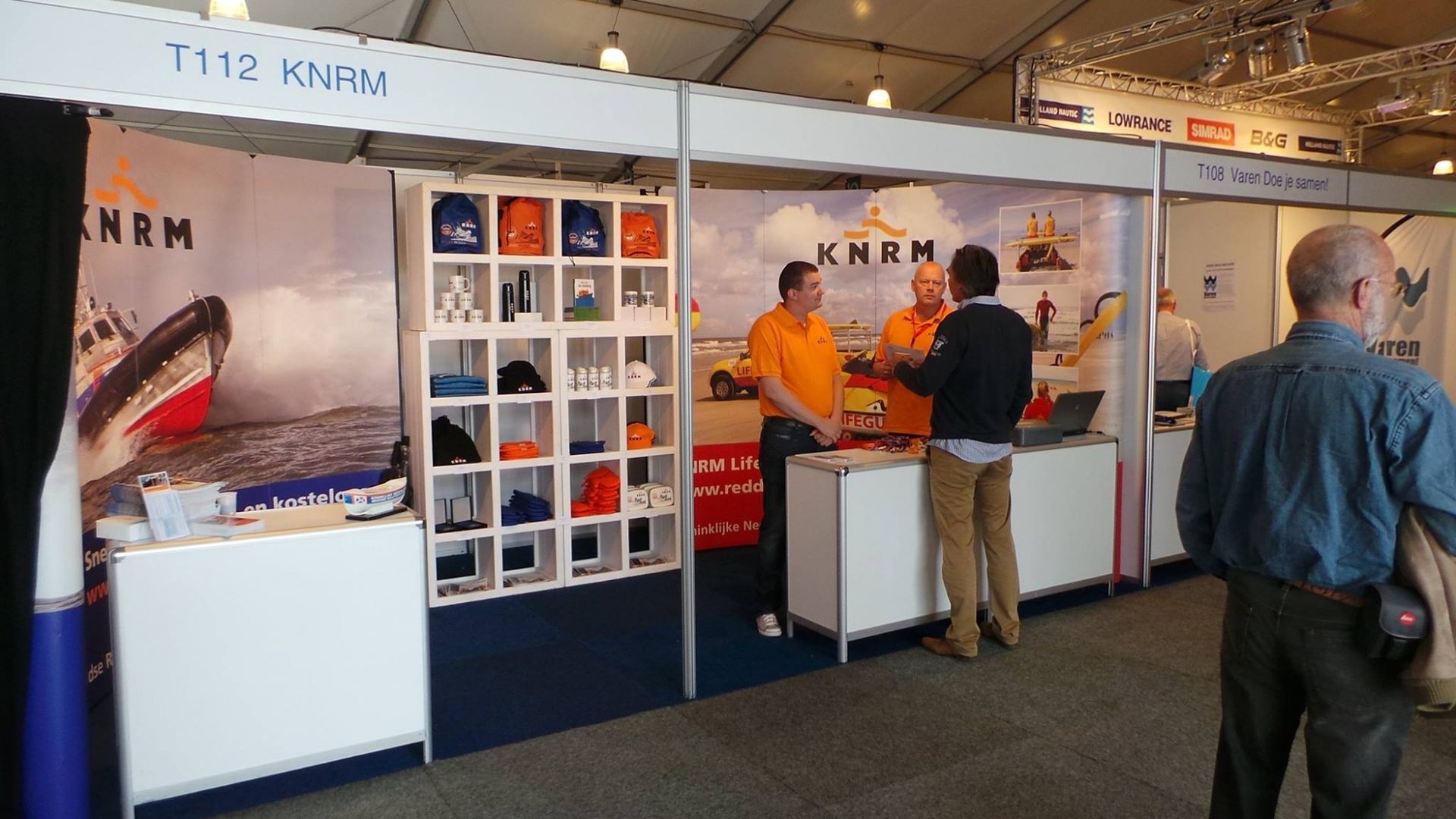 KNRM op de Hiswa te Water