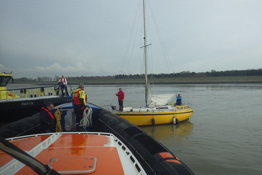 RWS 78 en Zeemanshoop bij Zeilboot