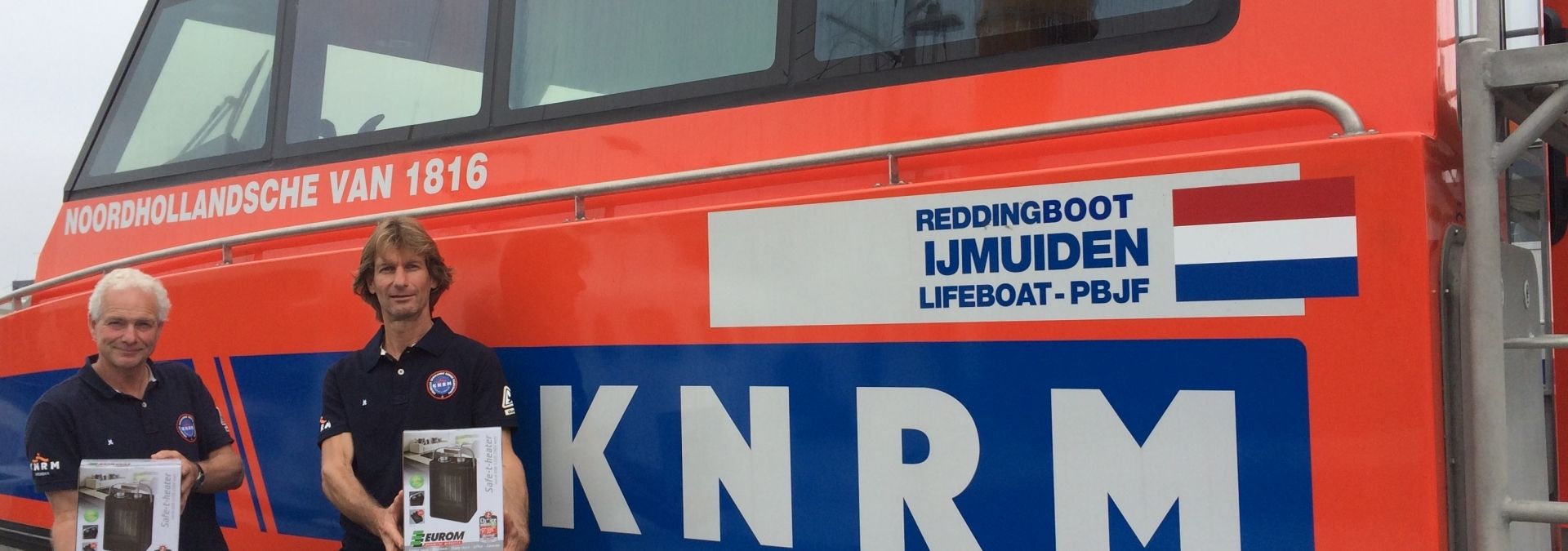 Euromac sponsort partij nieuwe kachels voor KNRM reddingboten