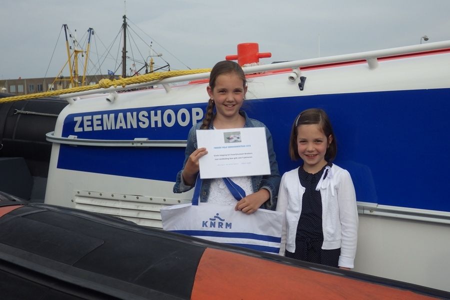 Frederique met haar zus