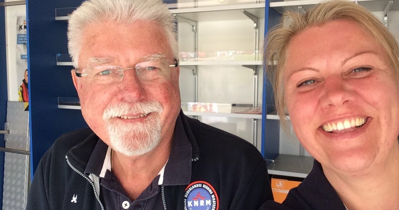 de helden van de infokar: Cees en Sabine