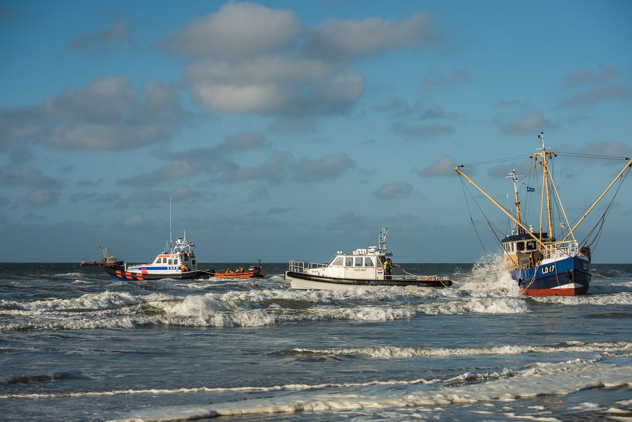 Amelandfoto_kotter_gestrand_Ameland2