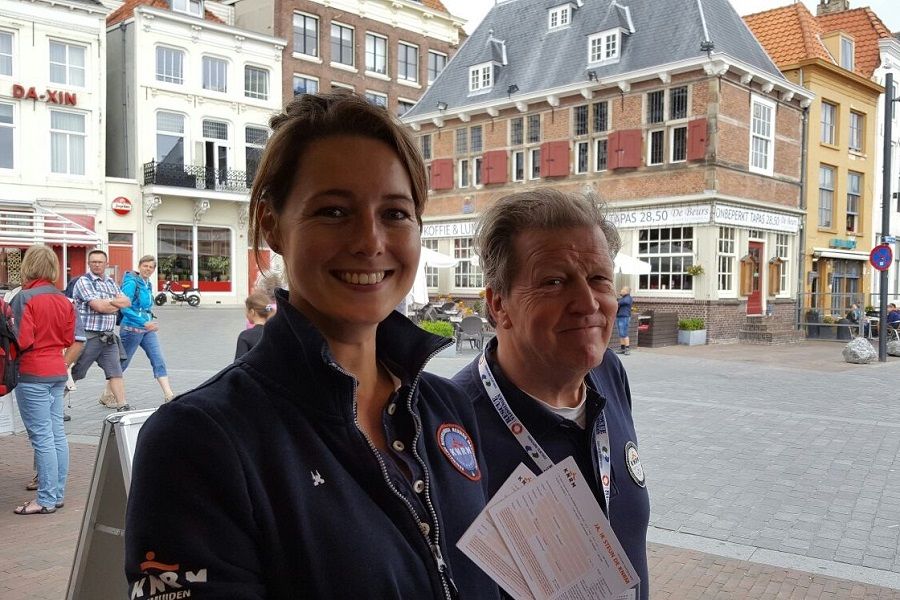 Het promoteam is er klaar voor - Foto Lieneke de Kroon