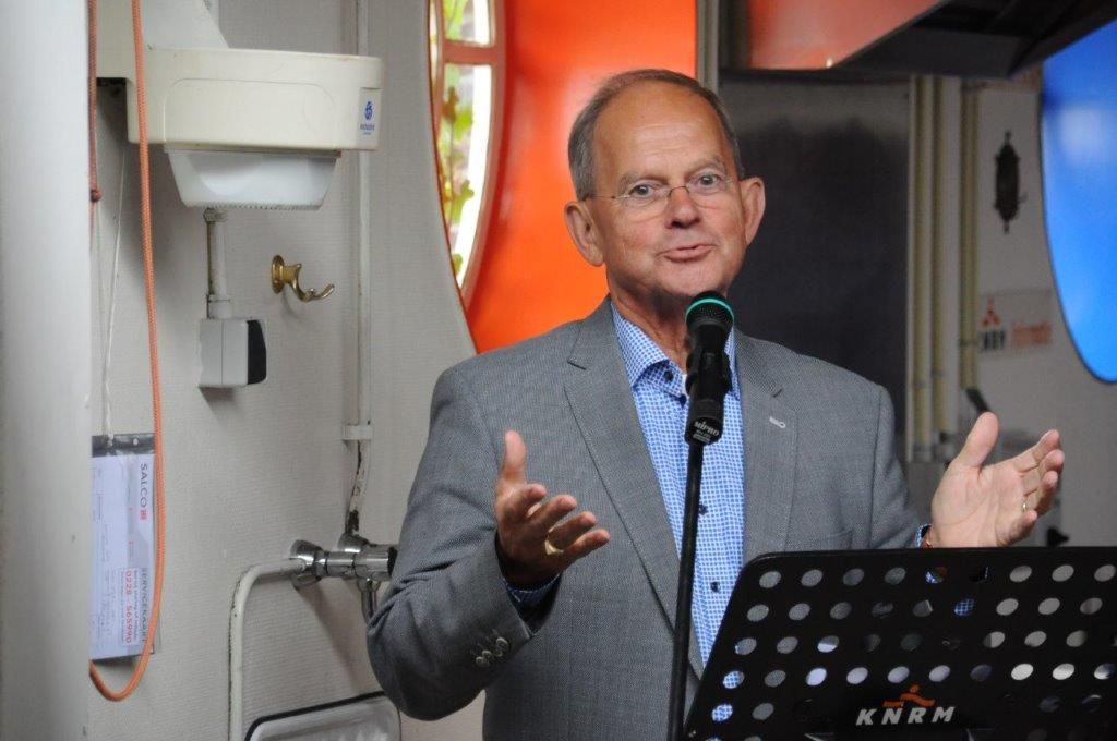 Voorzitter van de plaatselijke commissie van Urk de heer Schutte