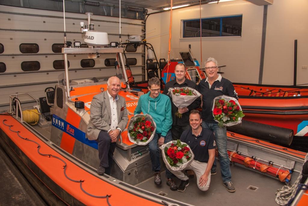 Groepsfoto onderscheiden vrijwiliigers