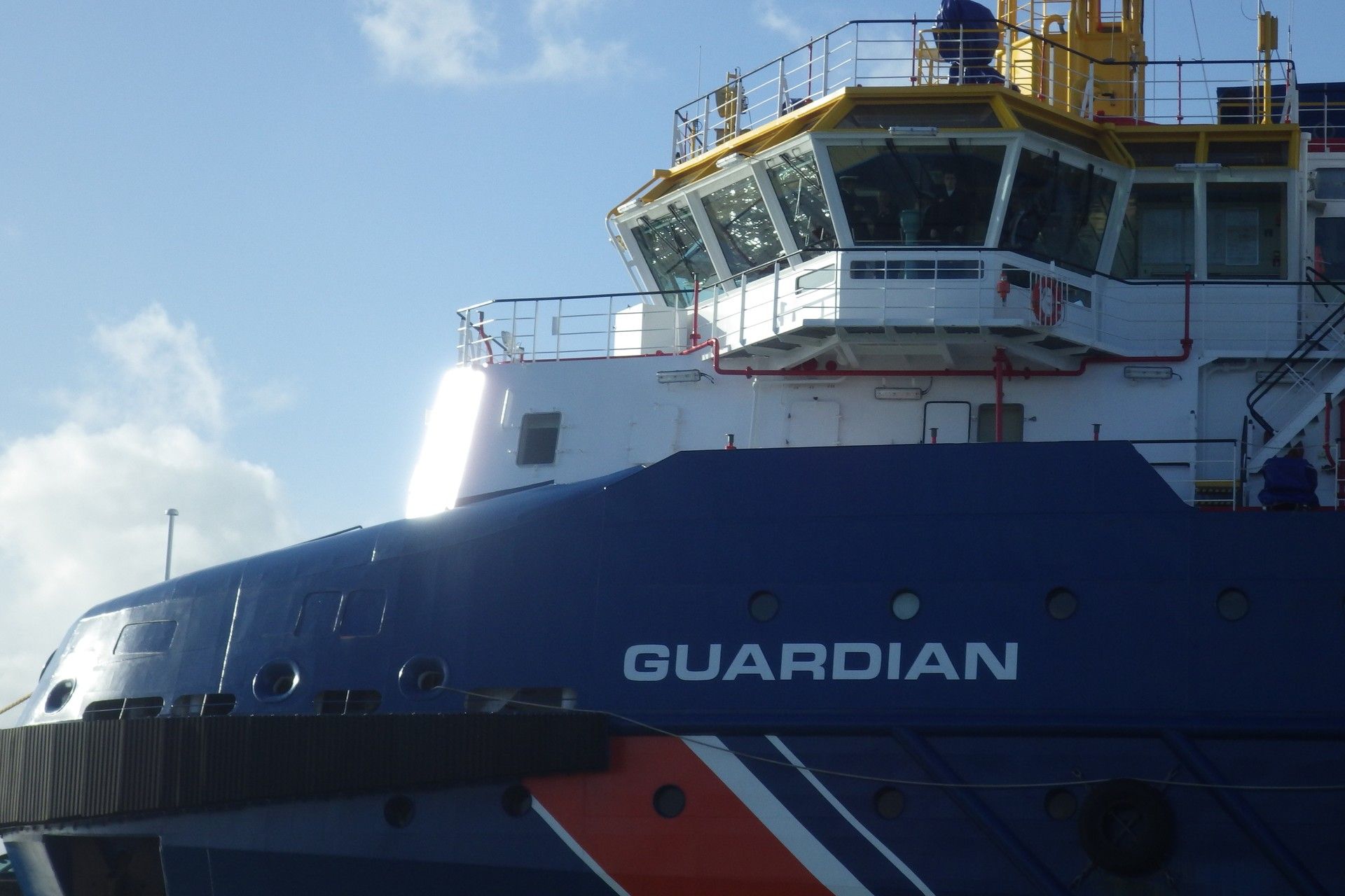 Hoog bezoek op de Guardian