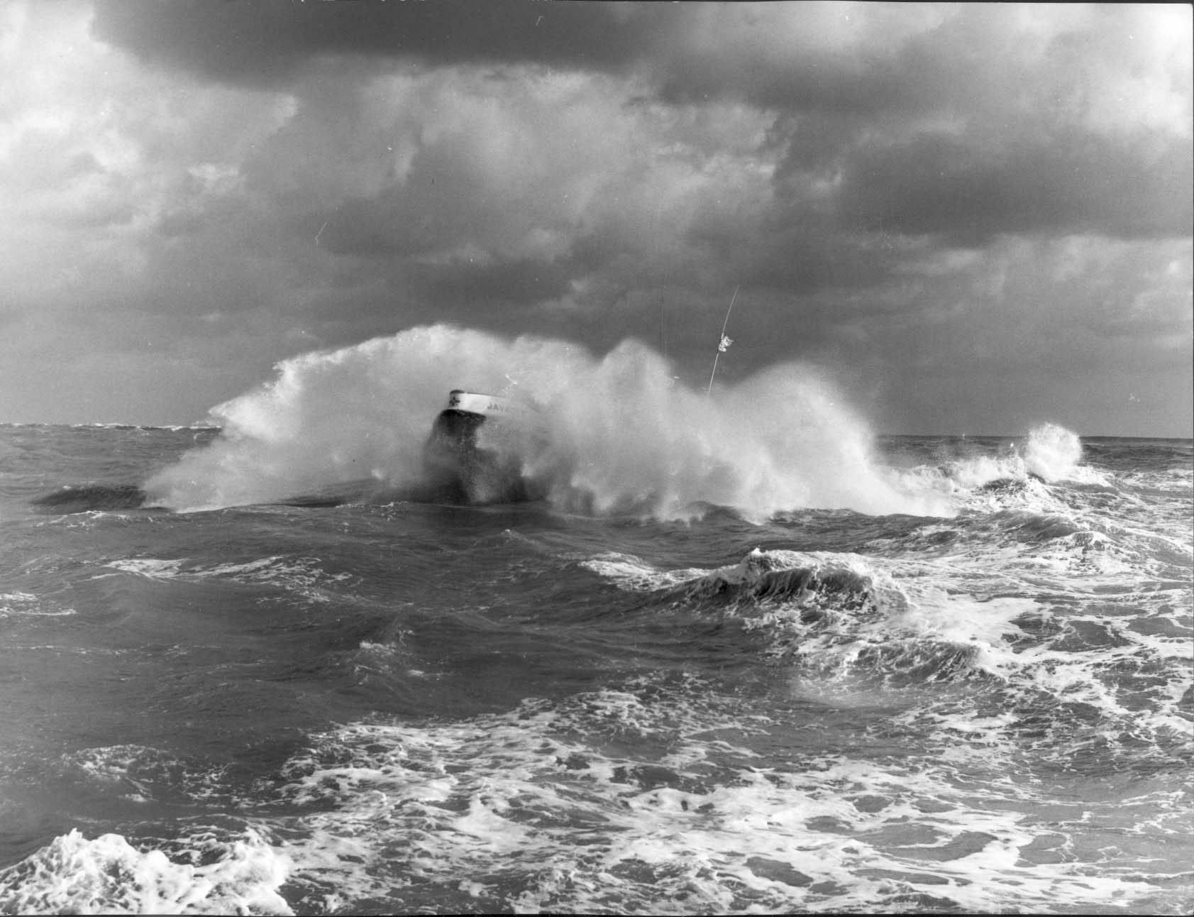 Op zee