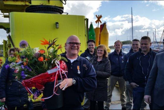 Bert de Boer, plaatsvervangend schipper KNRM Lauwersoog