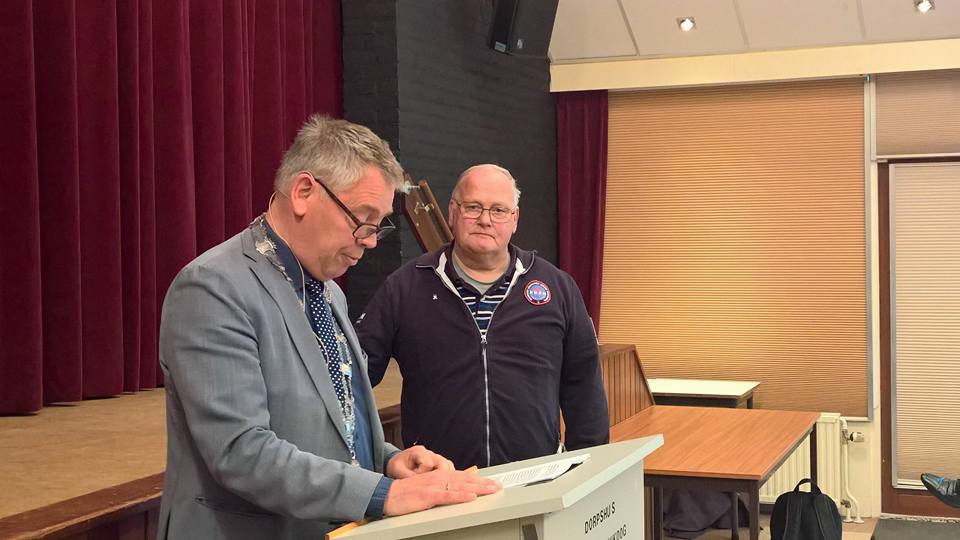 Klaas Sikkema, lid Plaatselijke Commissie KNRM Schiermonnikoog