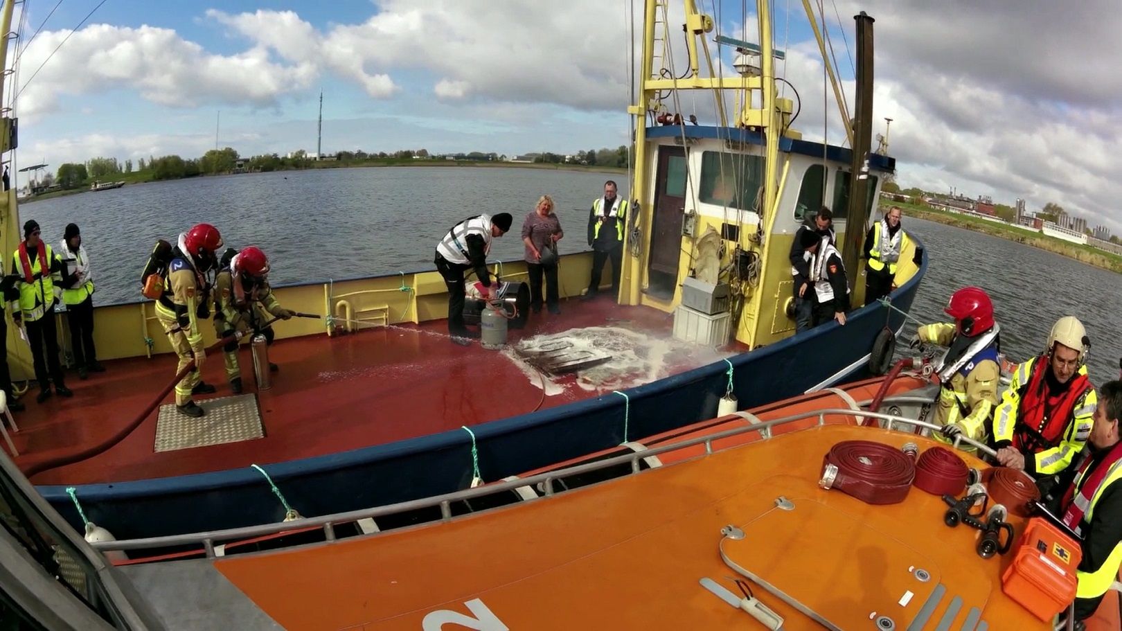 Brandweerwedstrijden ism KNRM Enkhuizen