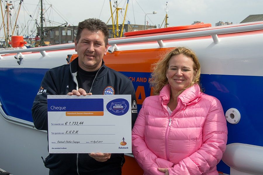 Prachtig bedrag namens de Rabobank