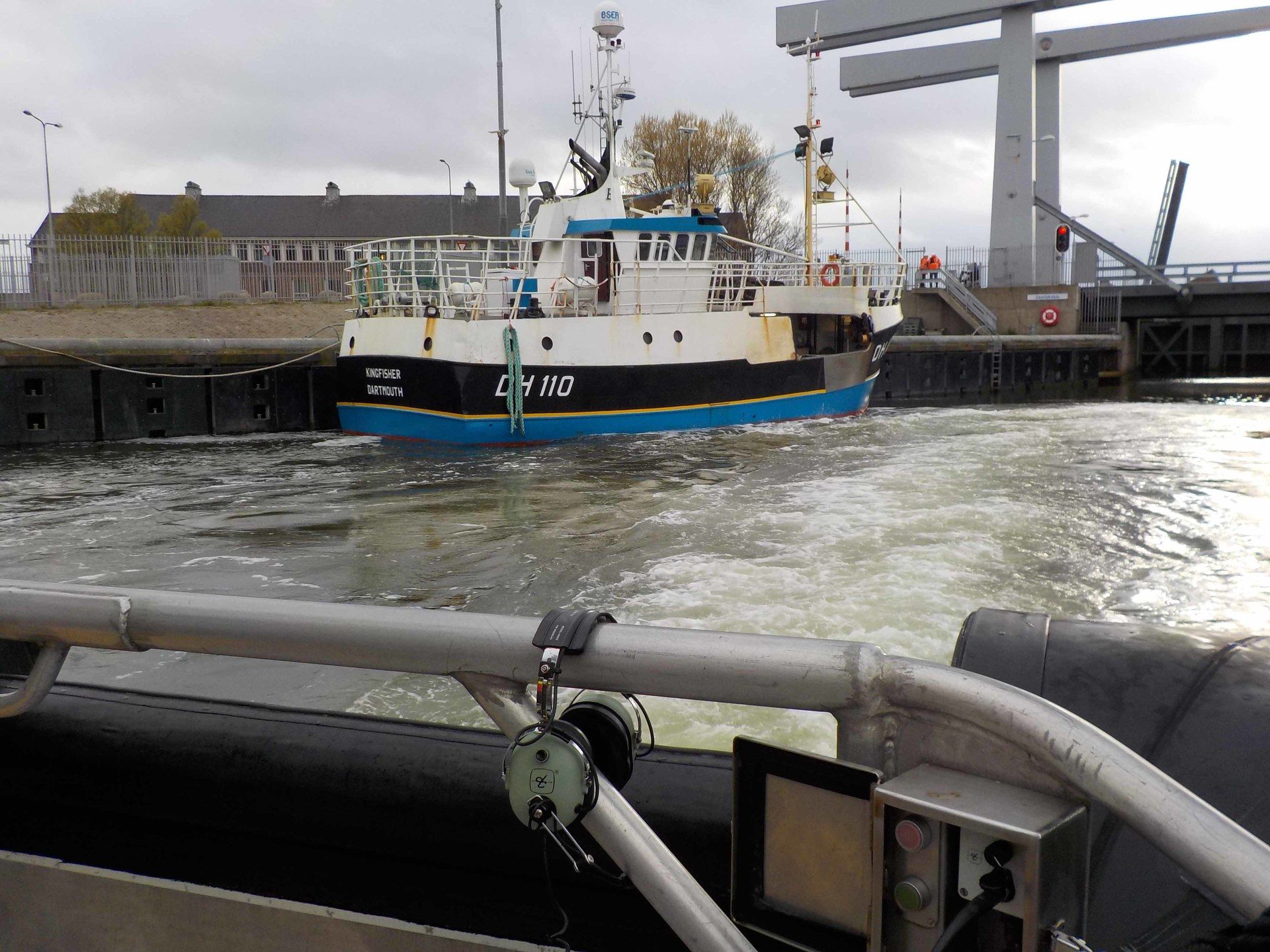 Gemeerd bij Zeedoksluis