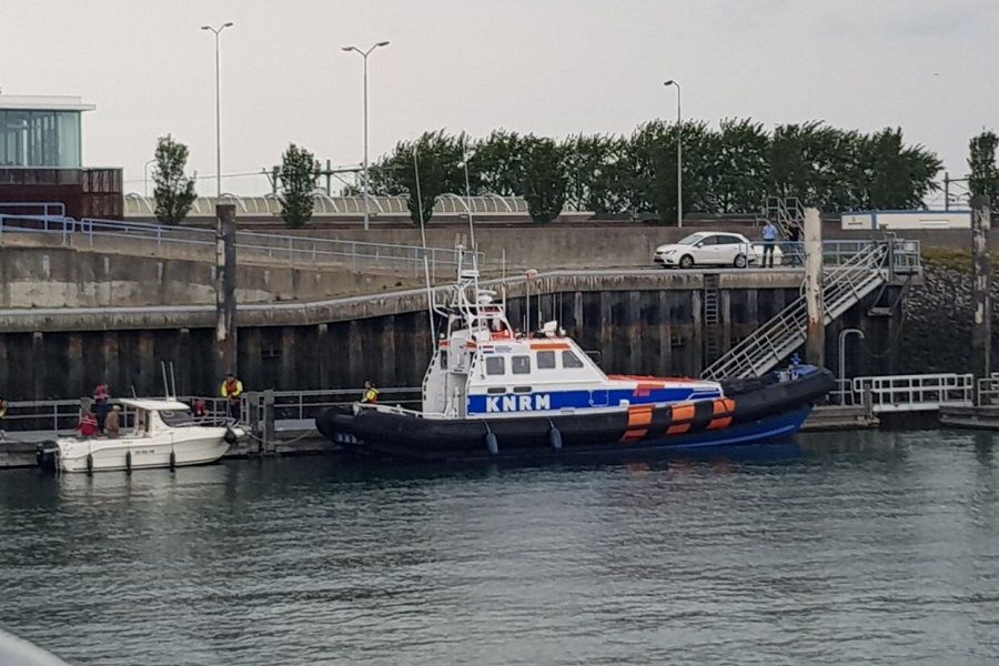 Veilig afgemeerd aan Poseidonsteiger