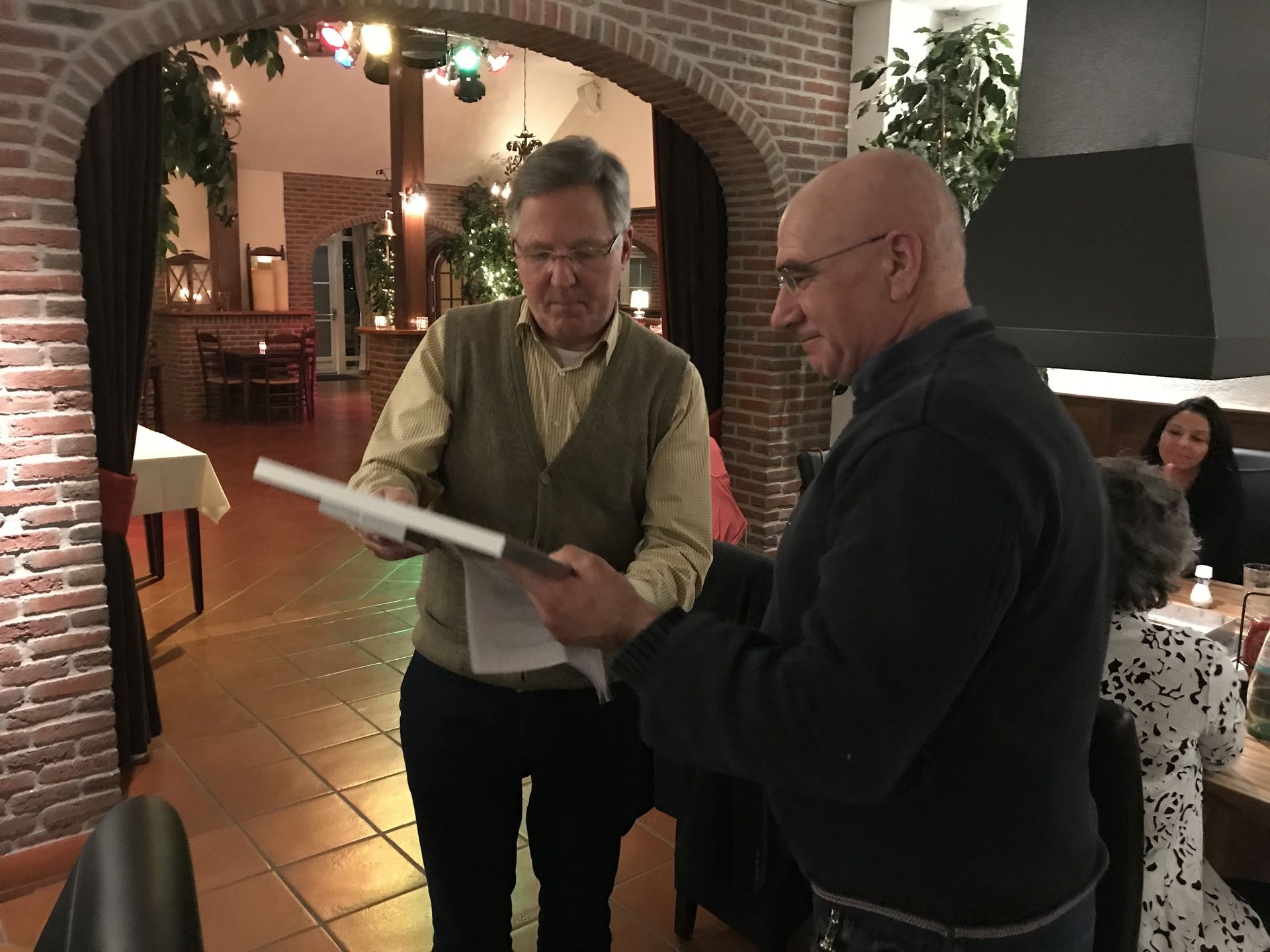Ger neemt vrijwilligersmedaille in ontvangst