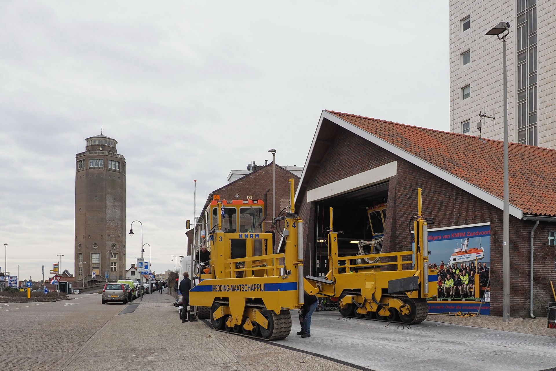 Tussenstop bij KNRM Zandvoort, fotograaf Ko van Leeuwen.