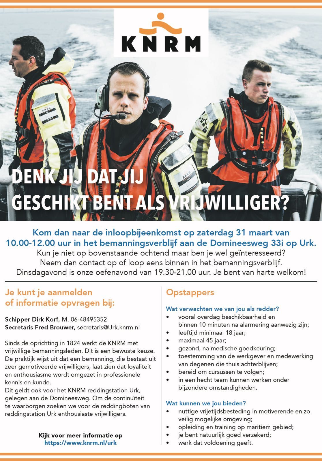 bijeenkomstvrijwilleger31maart2018