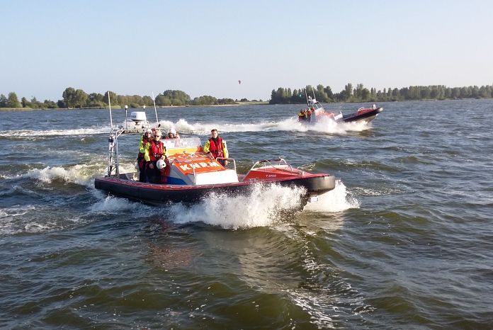 Stockfoto reddingboten Bernardine en t Span van KNRM Medemblik