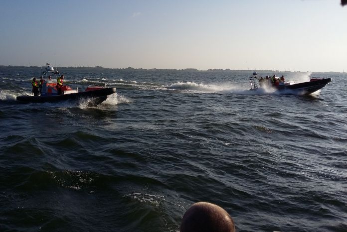 Stockfoto reddingboten KNRM Medemblik