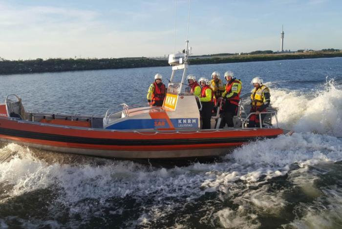 Leystadse reddingboot Bert en Anneke Knape