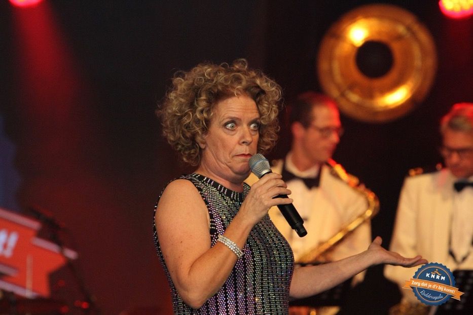 Brigitte Kaandorp nam zichzelf flink op de hak
