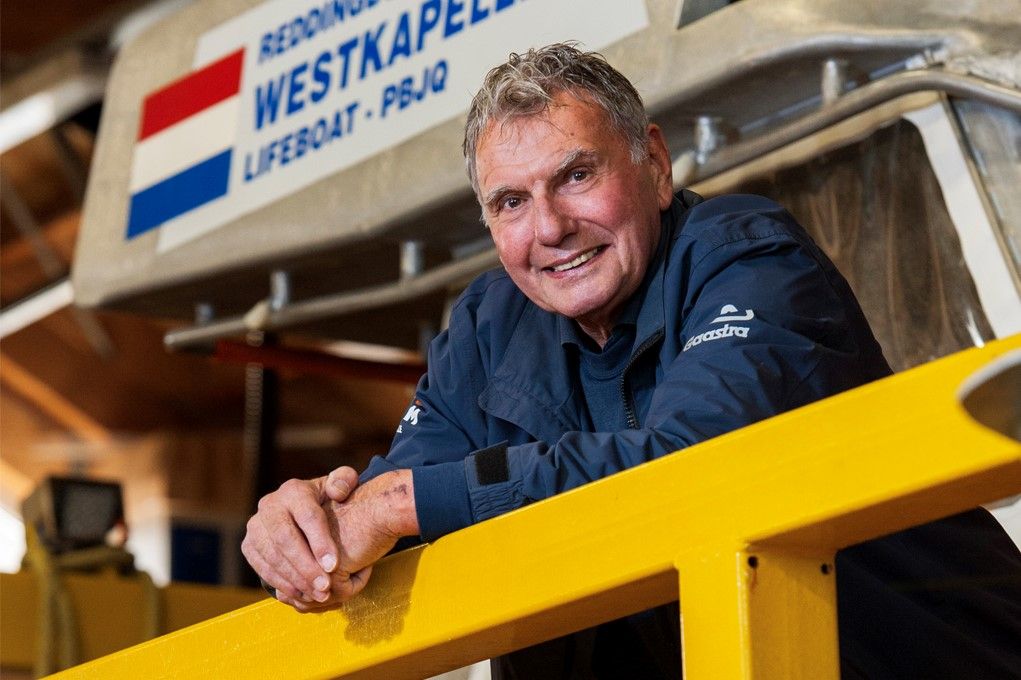 Ander van Rooijen van KNRM Westkapelle