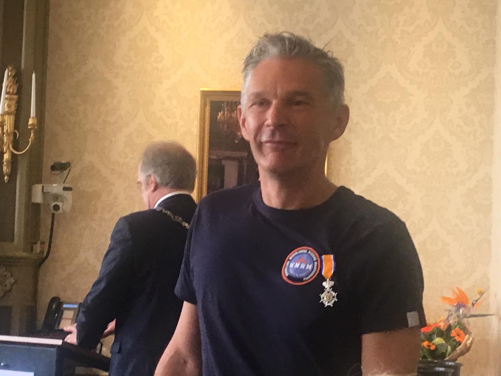 Rein Mulder, reddingbootschipper bij KNRM Harlingen